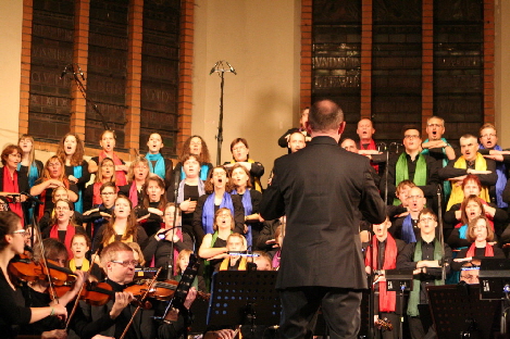 Gospelmesse mit dem 5. Wests�chsischen Gospelprojekt - Pauluskirche Zwickau