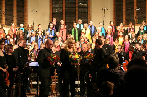 Gospelmesse mit dem 5. Wests�chsischen Gospelprojekt - Pauluskirche Zwickau